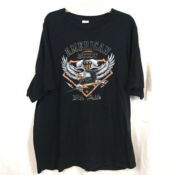 Gildan Men’s American Built with Pride Graphic T-Shirt size 3XL - Picture 1 of 5
